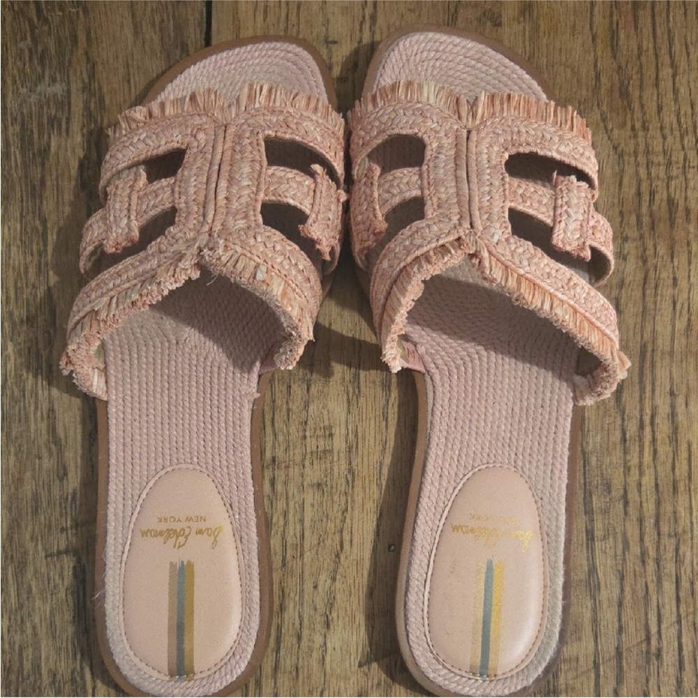 Sam Edelman Blush Woven Sandals
